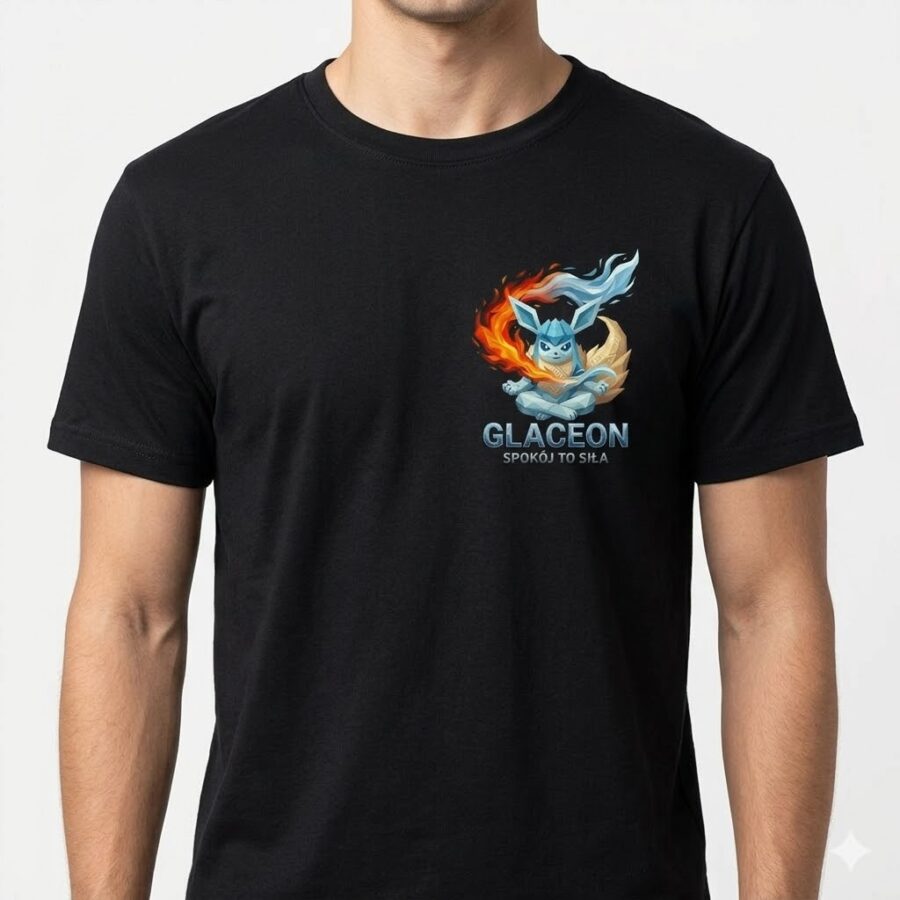 kolekcja eeve glaceon koszulka serce