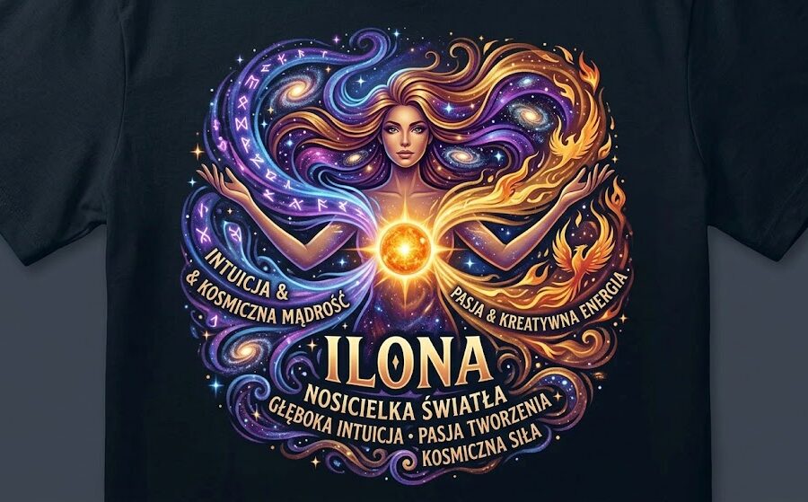koszulka ilona serce
